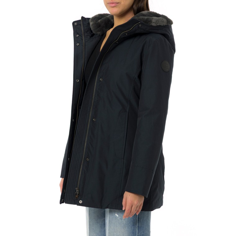 Parka Boulder Faux Fur Woolrich