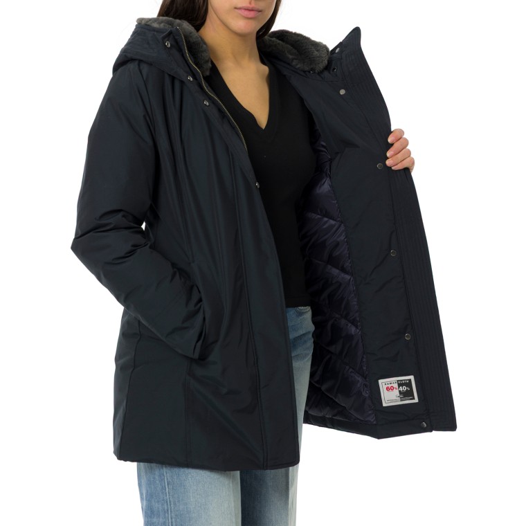 Parka Boulder Faux Fur Woolrich