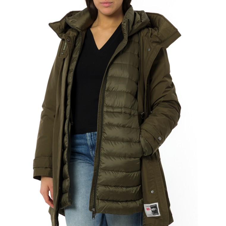 Parka 3 in 1 in Ramar Cloth Woolrich