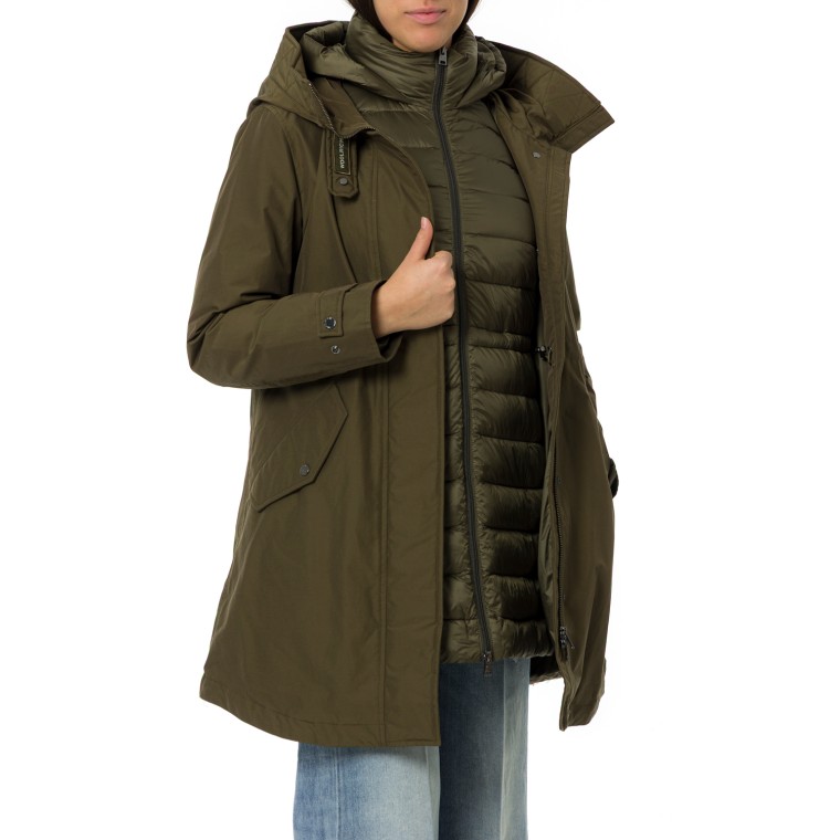 Parka 3 in 1 in Ramar Cloth Woolrich