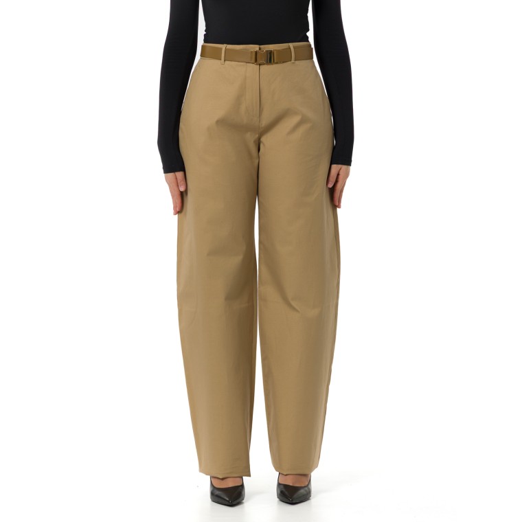 Pantaloni Bleu Max Mara Studio