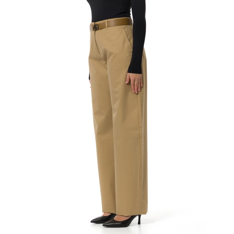 Pantaloni Bleu Max Mara Studio
