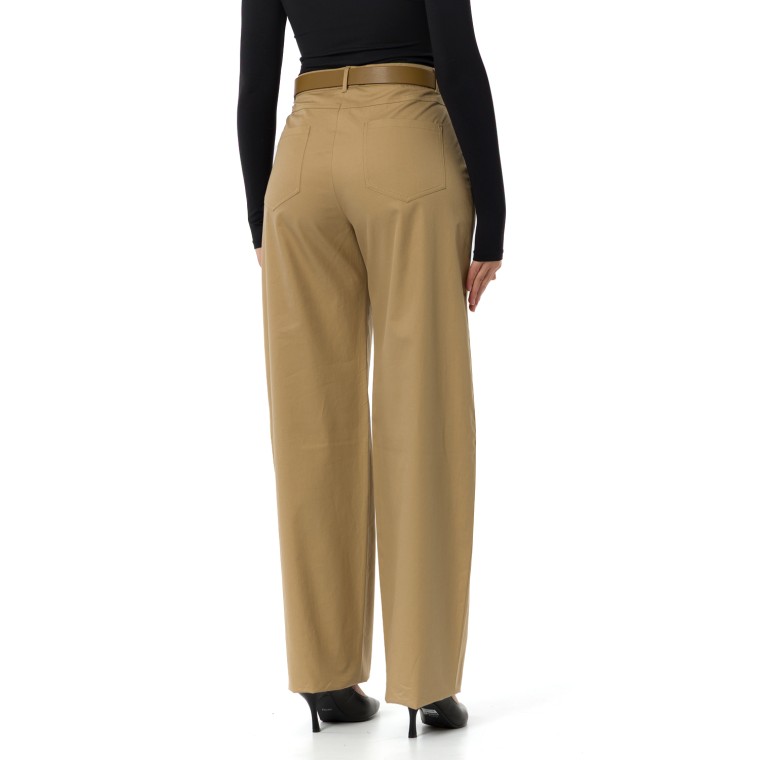 Pantaloni Bleu Max Mara Studio