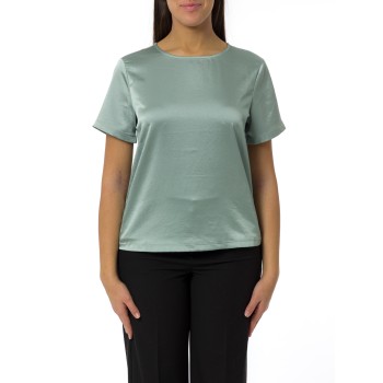 T-shirt in raso e jersey Gilbert Weekend Max Mara