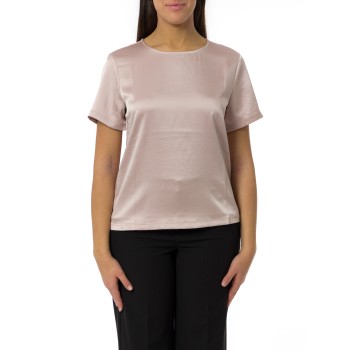 T-shirt in raso e jersey Gilbert Weekend Max Mara