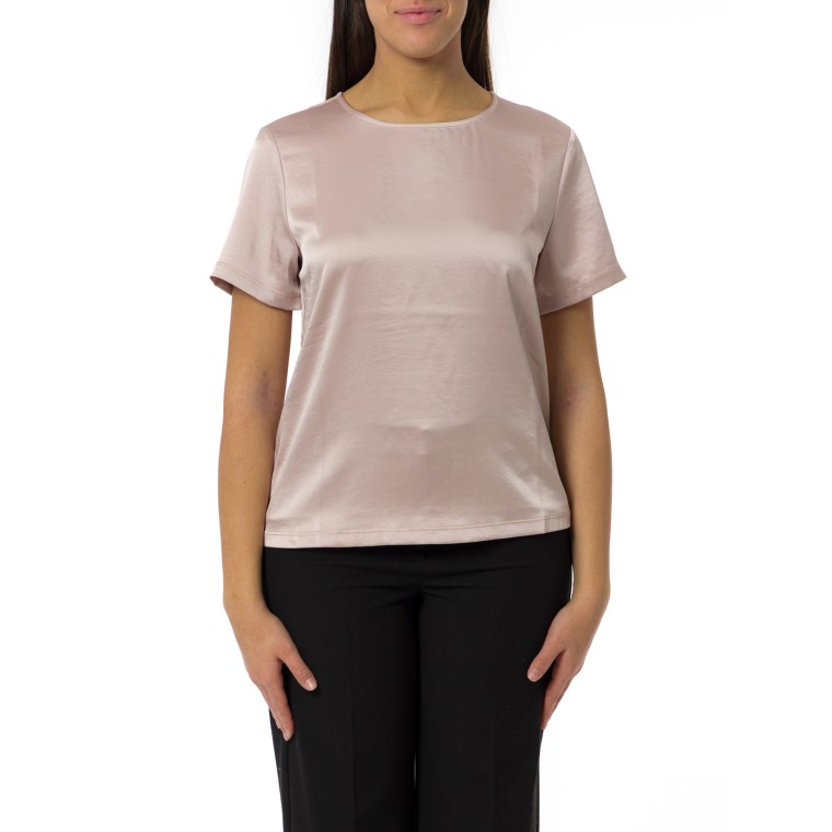 T-shirt in raso e jersey Gilbert Weekend Max Mara