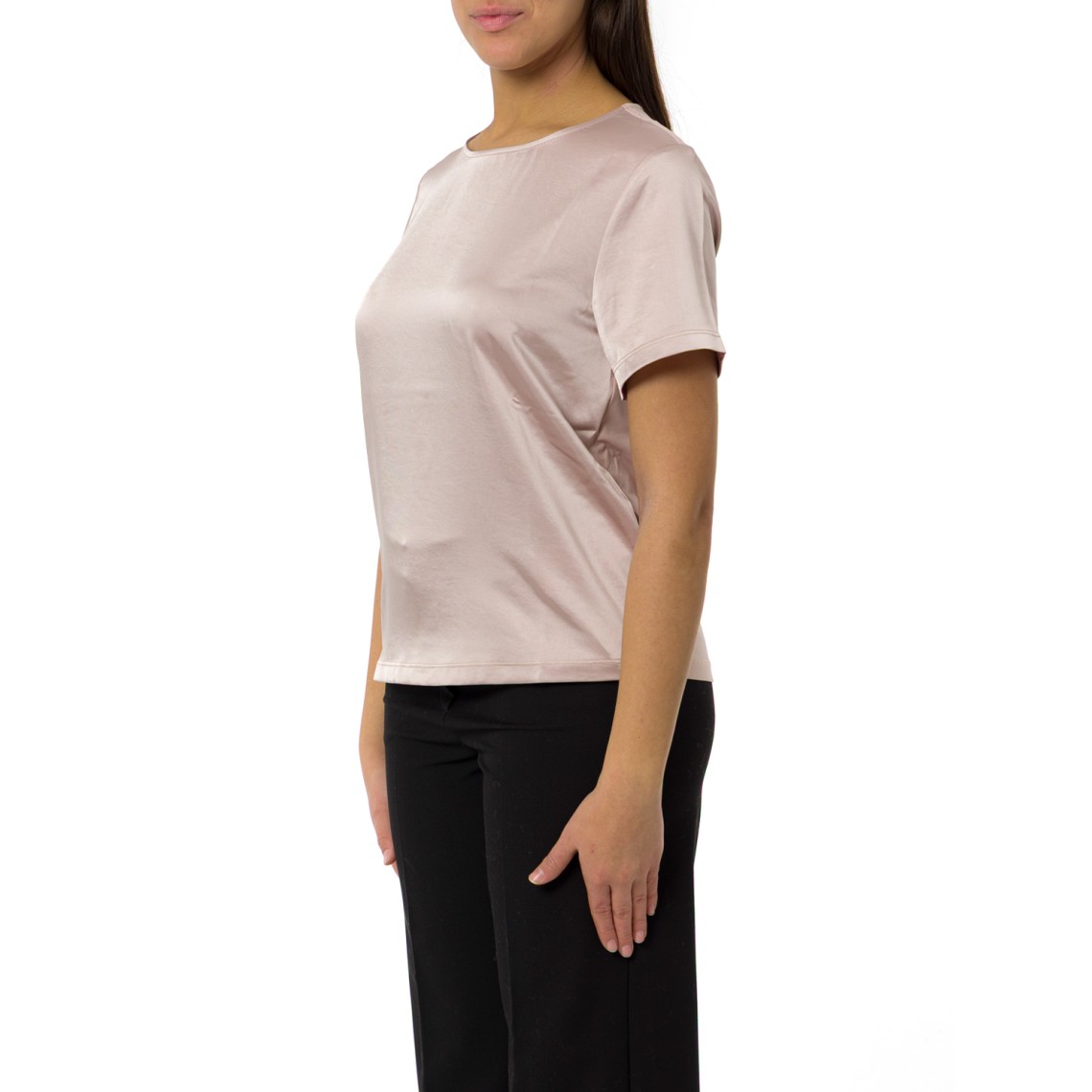 T-shirt in raso e jersey Gilbert Weekend Max Mara