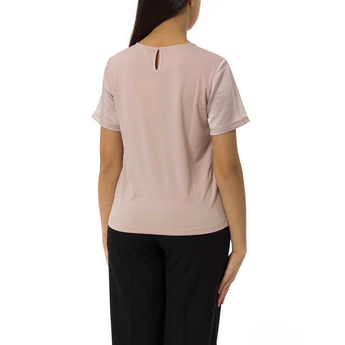 T-shirt in raso e jersey Gilbert Weekend Max Mara