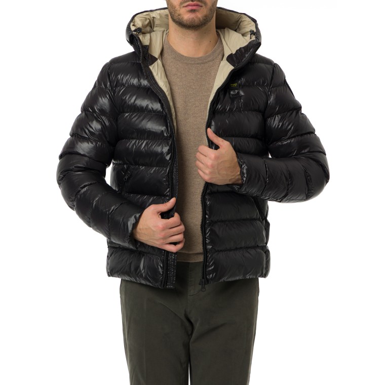 Giubbotto Adams Blauer in nylon trapuntato