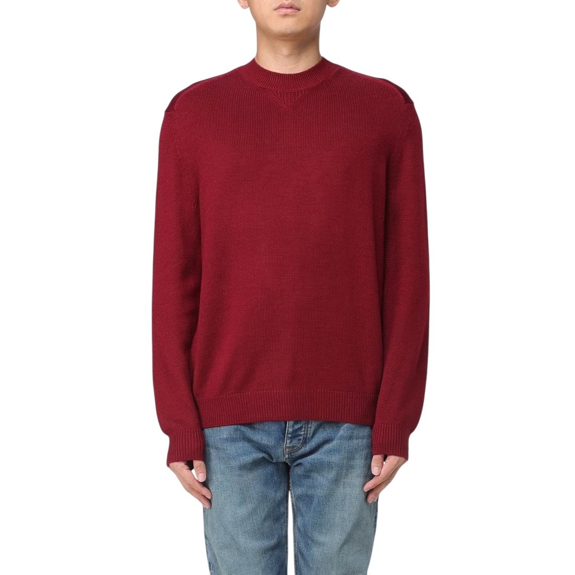 Maglia a girocollo in lana Armani Exchange