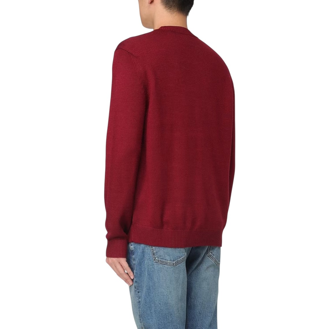 Maglia a girocollo in lana Armani Exchange