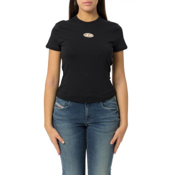 T-shirt con oval D Diesel