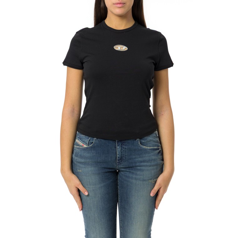 T-shirt con oval D Diesel