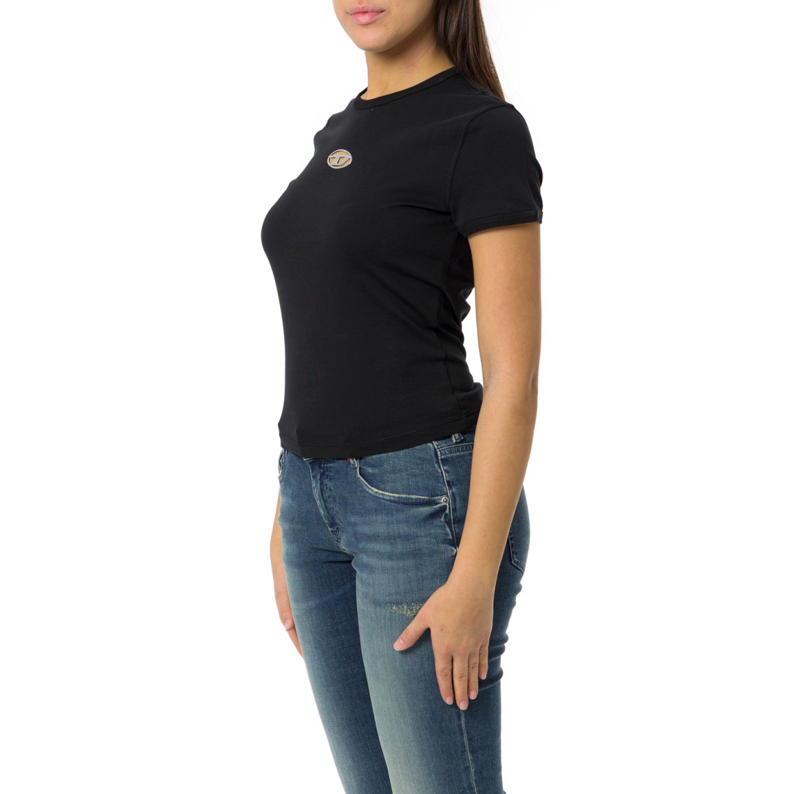 T-shirt con oval D Diesel