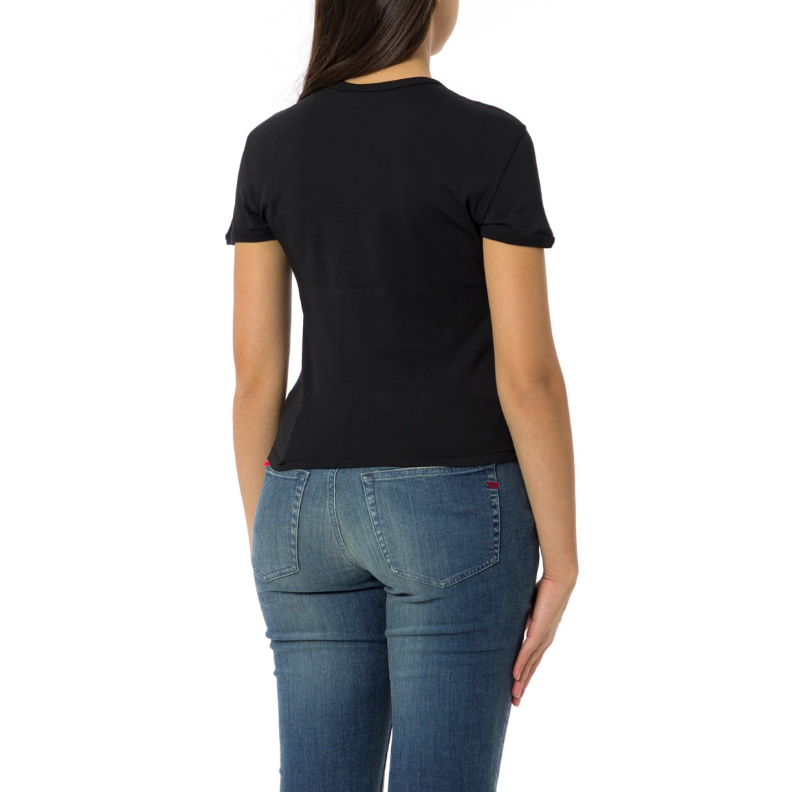 T-shirt con oval D Diesel