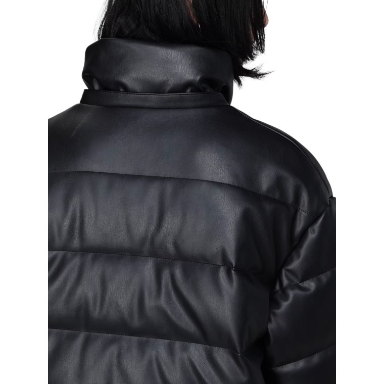 Piumino Armani Exchange in pelle sintetica trapuntata