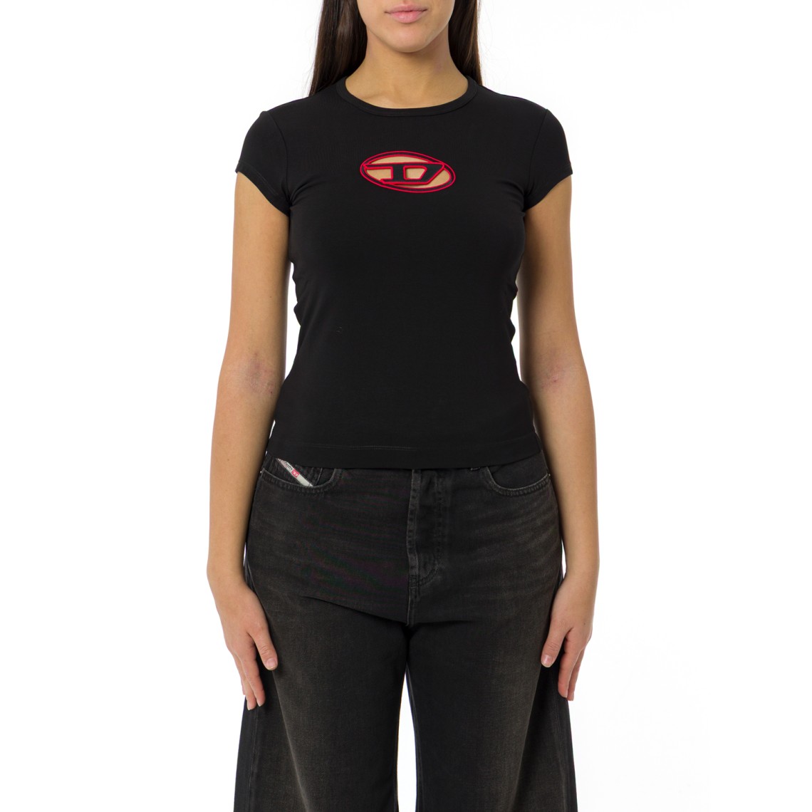 T-shirt Diesel con cut-out