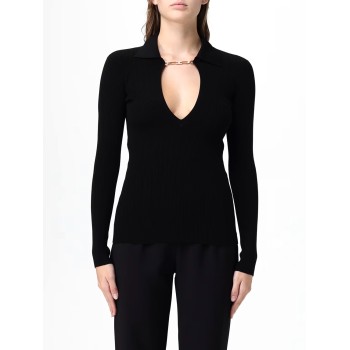 Maglia Elisabetta Franchi in misto viscosa e seta