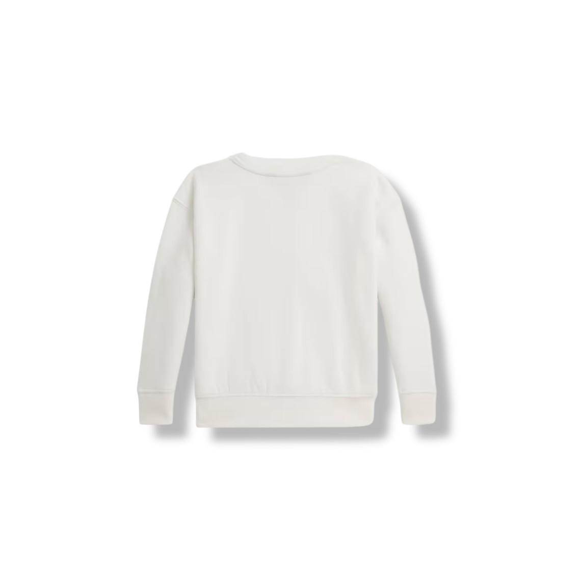 Felpa in cotone con orso Polo Ralph Lauren bambina