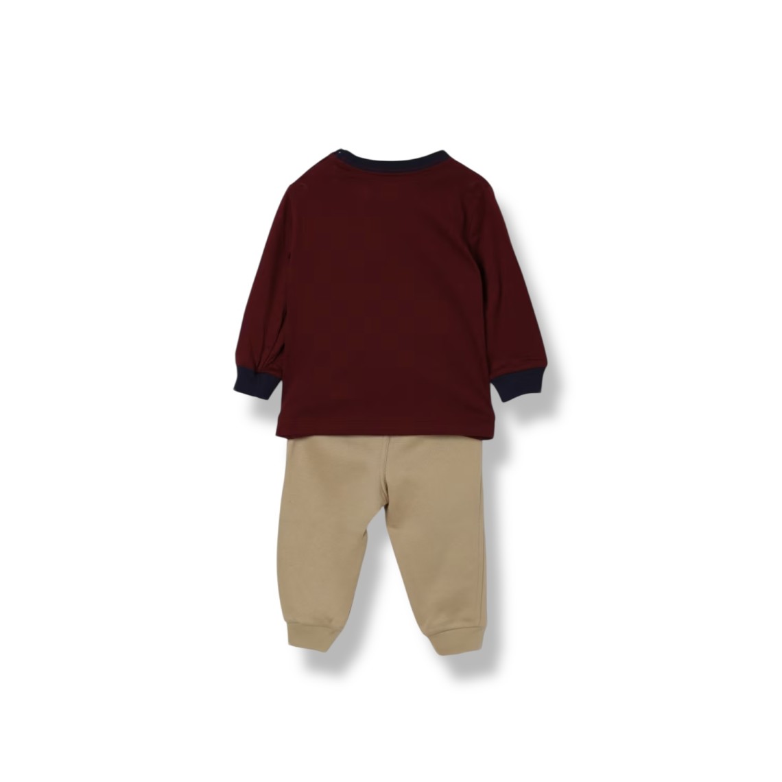 Coordinato in cotone Teddy Polo Ralph Lauren bambino