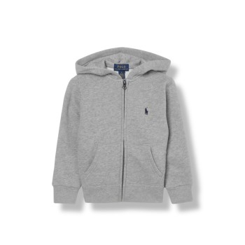 Felpa con cappuccio con mini logo Polo Ralph Lauren bambino