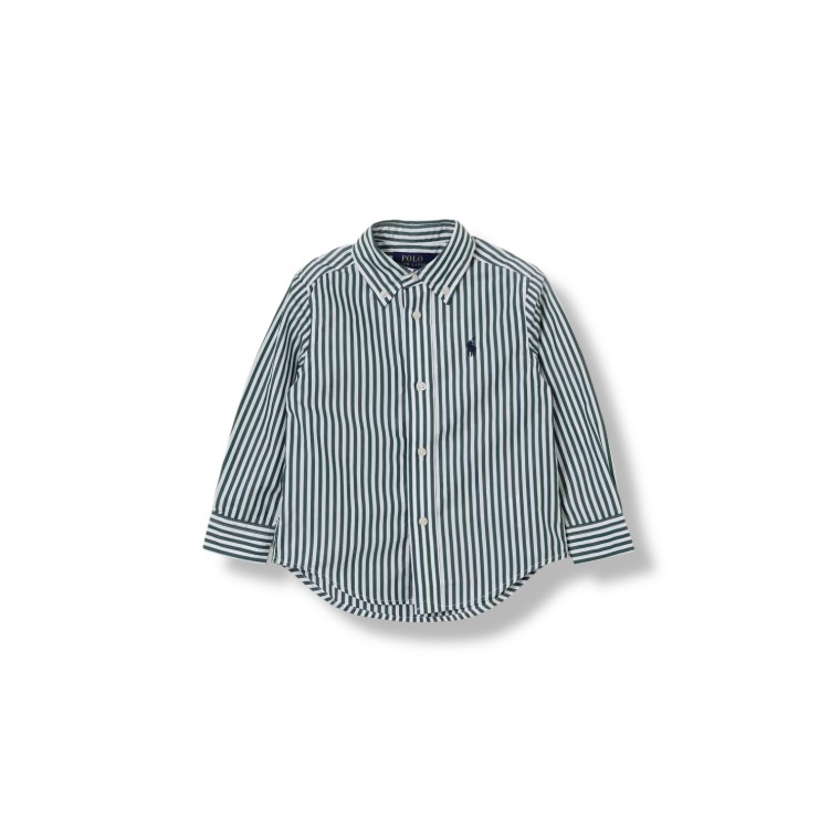 Camicia Polo Ralph Lauren in cotone a righe bambino