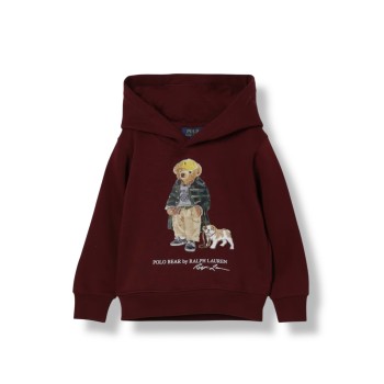 Felpa con cappuccio Polo Ralph Lauren in misto cotone