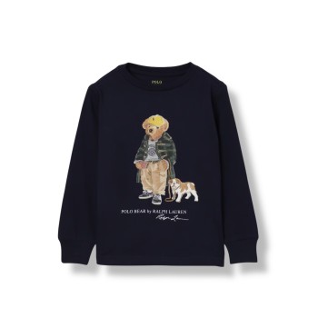 Felpa a girocollo stampata Polo Ralph Lauren bambino