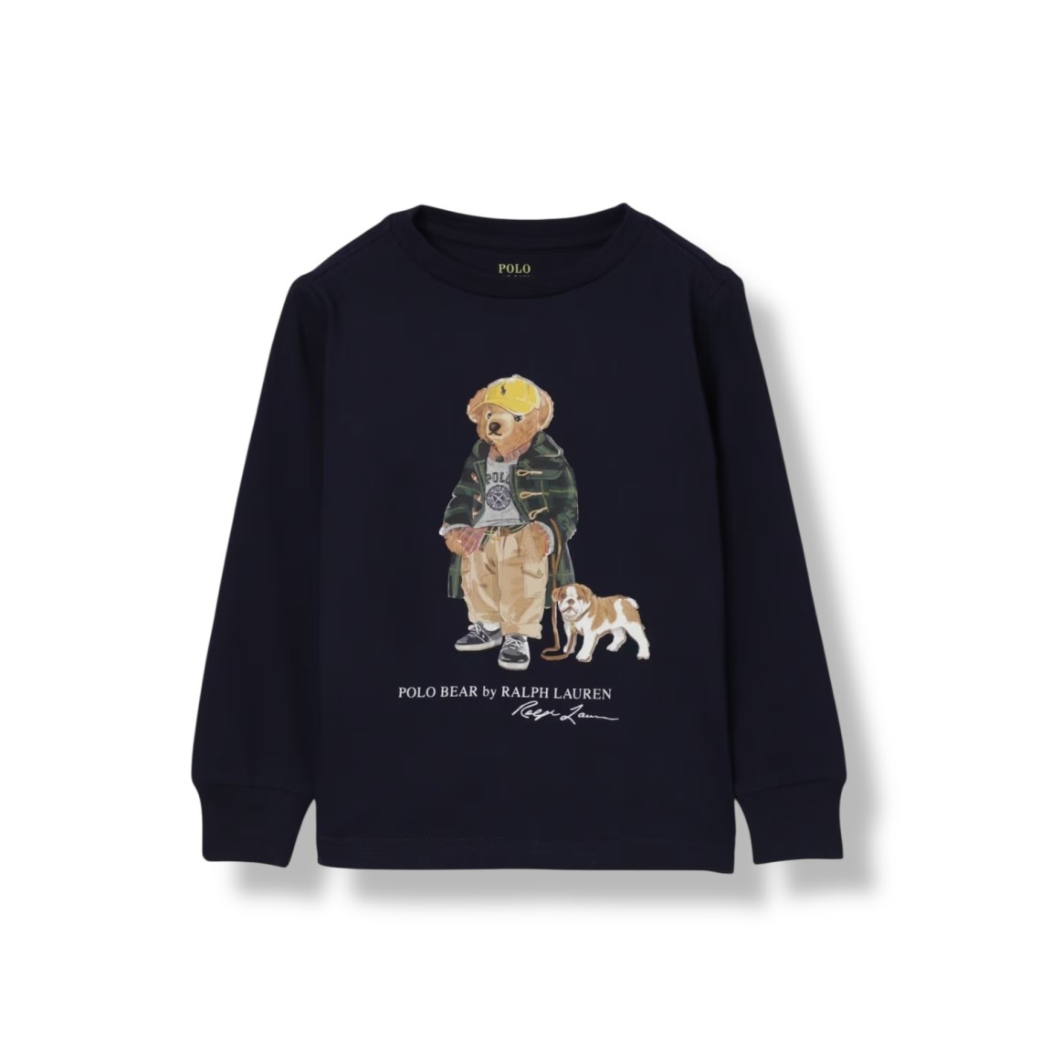 Felpa a girocollo stampata Polo Ralph Lauren bambino