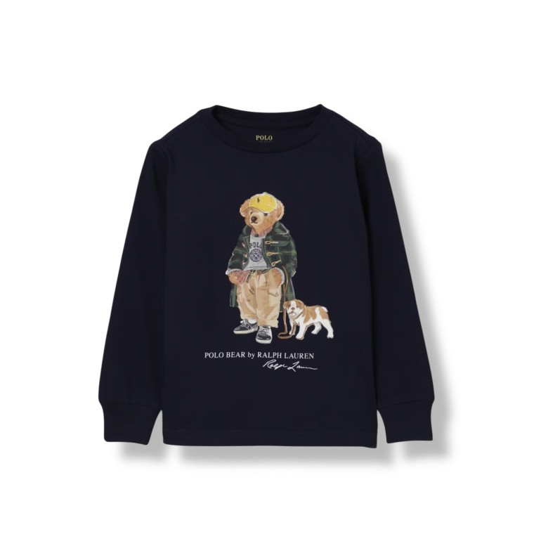 Felpa a girocollo stampata Polo Ralph Lauren bambino
