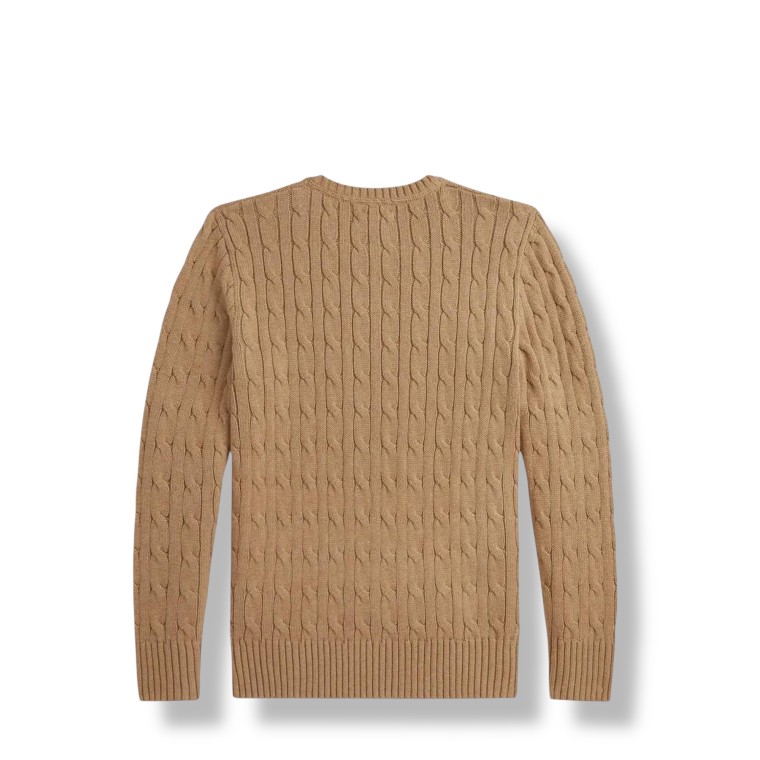 Maglione girocollo intrecciato Polo Ralph Lauren bambino