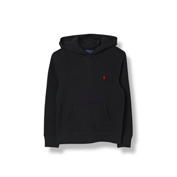 Felpa con cappuccio e logo Pony Polo Ralph Lauren bambino