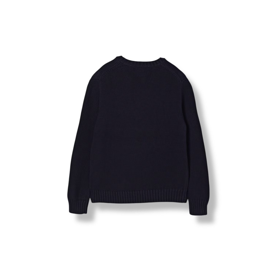 Maglia a girocollo in cotone con logo Polo Ralph Lauren bambino
