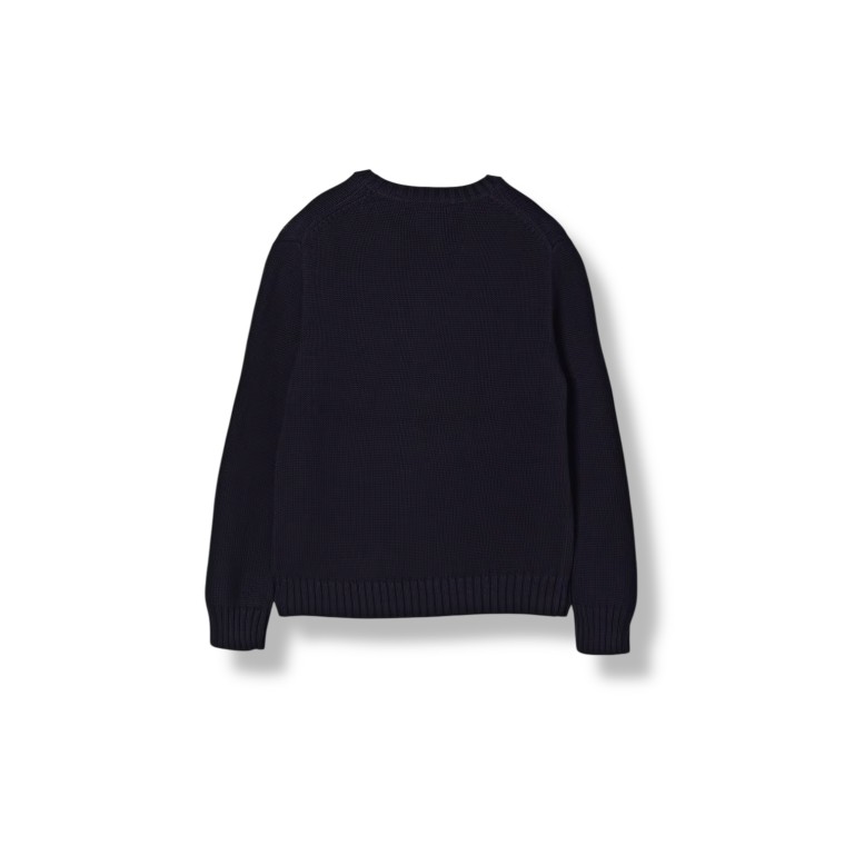Maglia a girocollo in cotone con logo Polo Ralph Lauren bambino