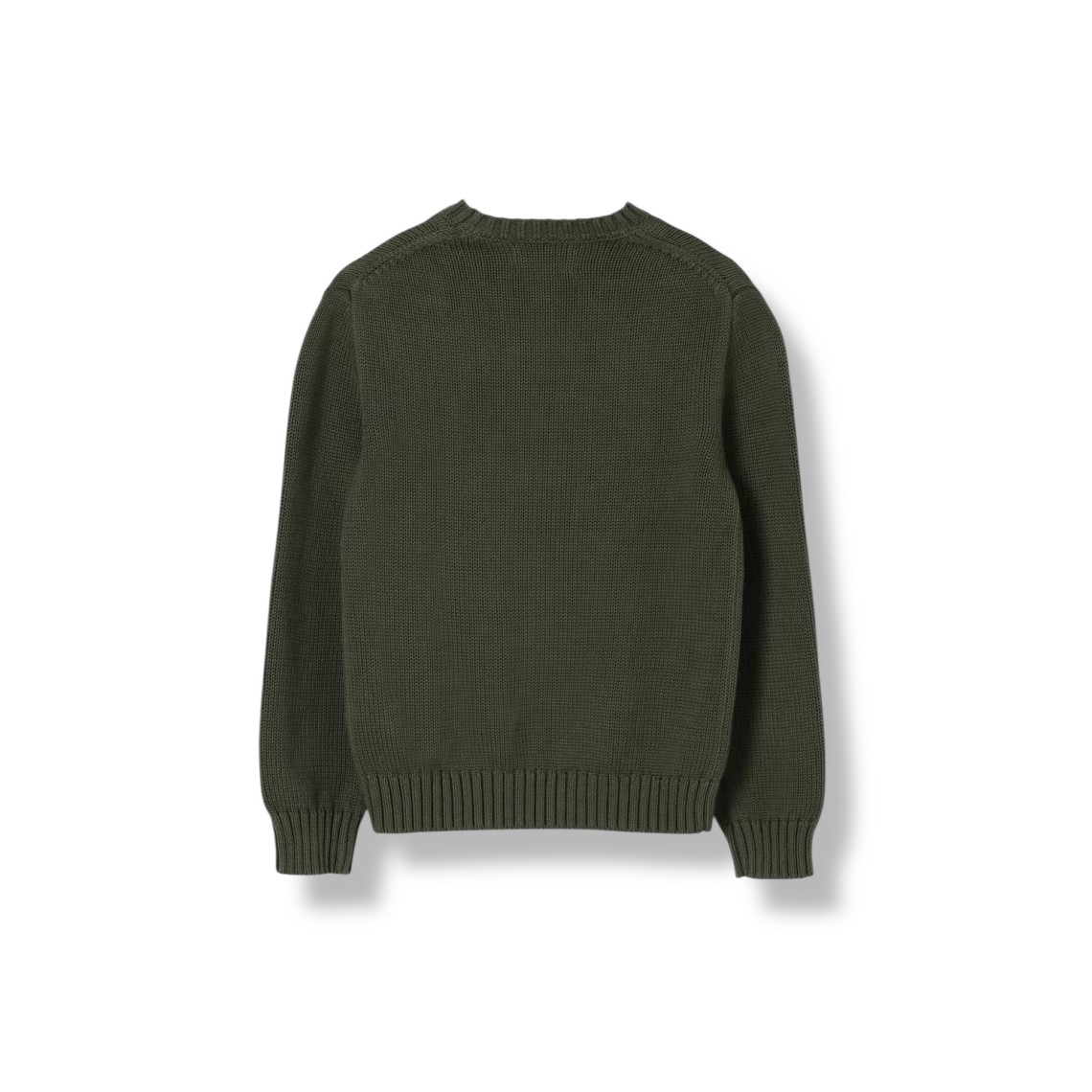Maglia a girocollo in cotone con logo Polo Ralph Lauren bambino