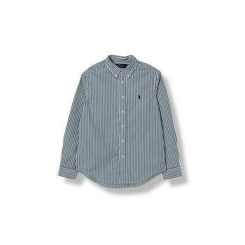 Camicia Polo Ralph Lauren in cotone a righe bambino