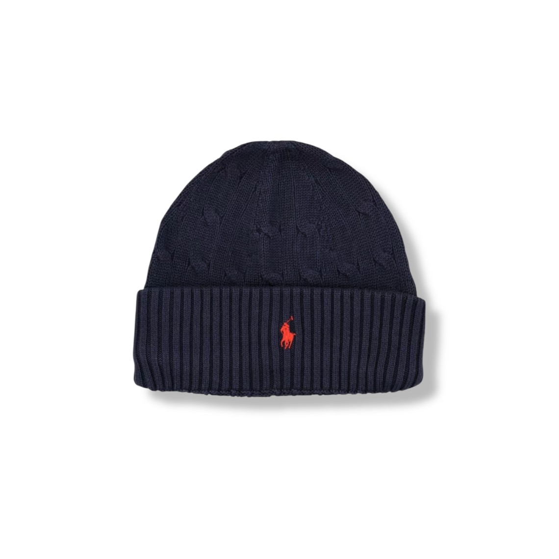 Cappello Polo Ralph Lauren in cotone a maglia intrecciata bambino