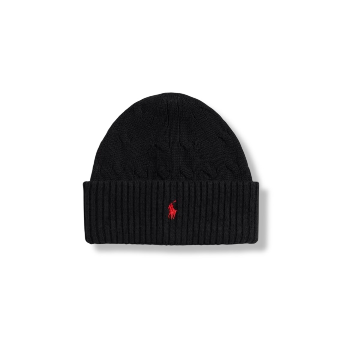Cappello Polo Ralph Lauren in cotone a maglia intrecciata bambino