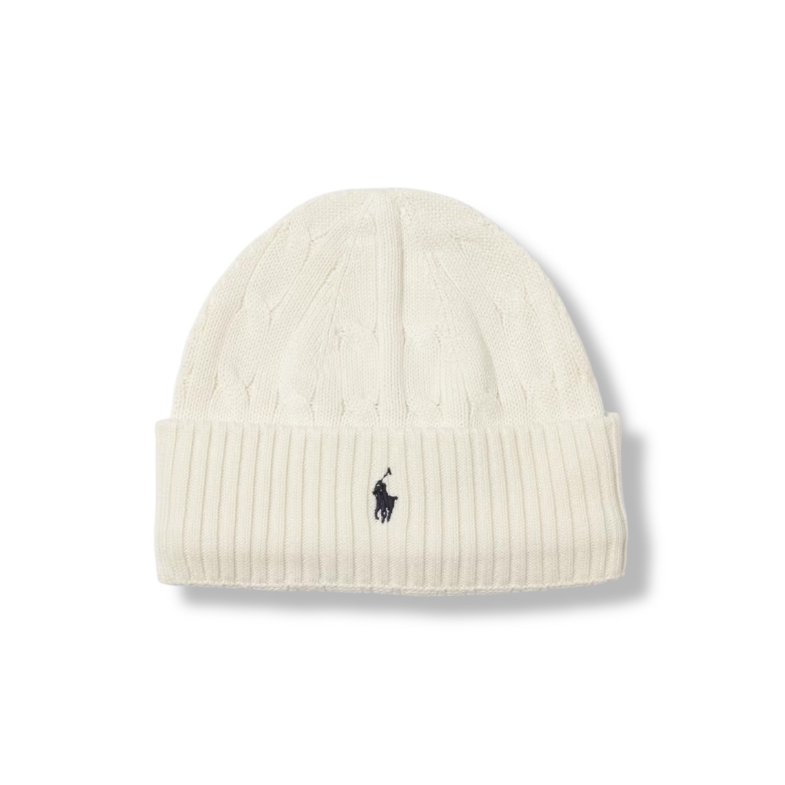 Cappello Polo Ralph Lauren in cotone a maglia intrecciata bambino
