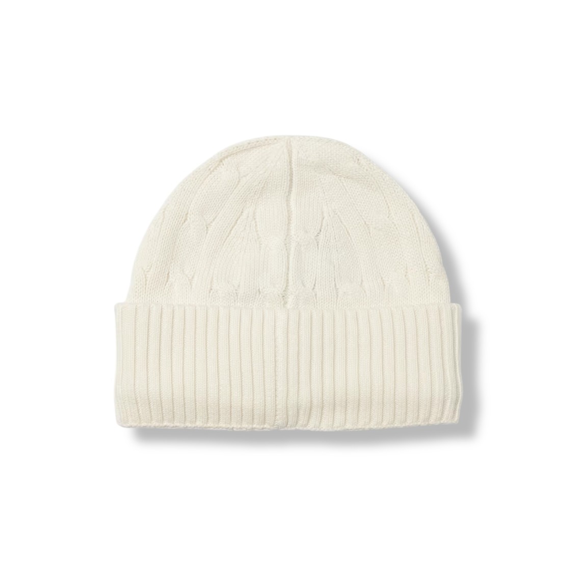 Cappello Polo Ralph Lauren in cotone a maglia intrecciata bambino