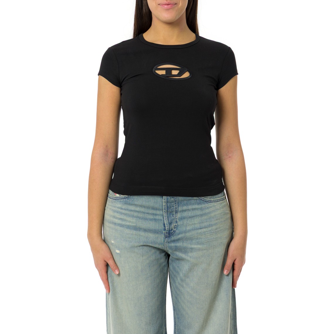 T-shirt con logo Diesel 