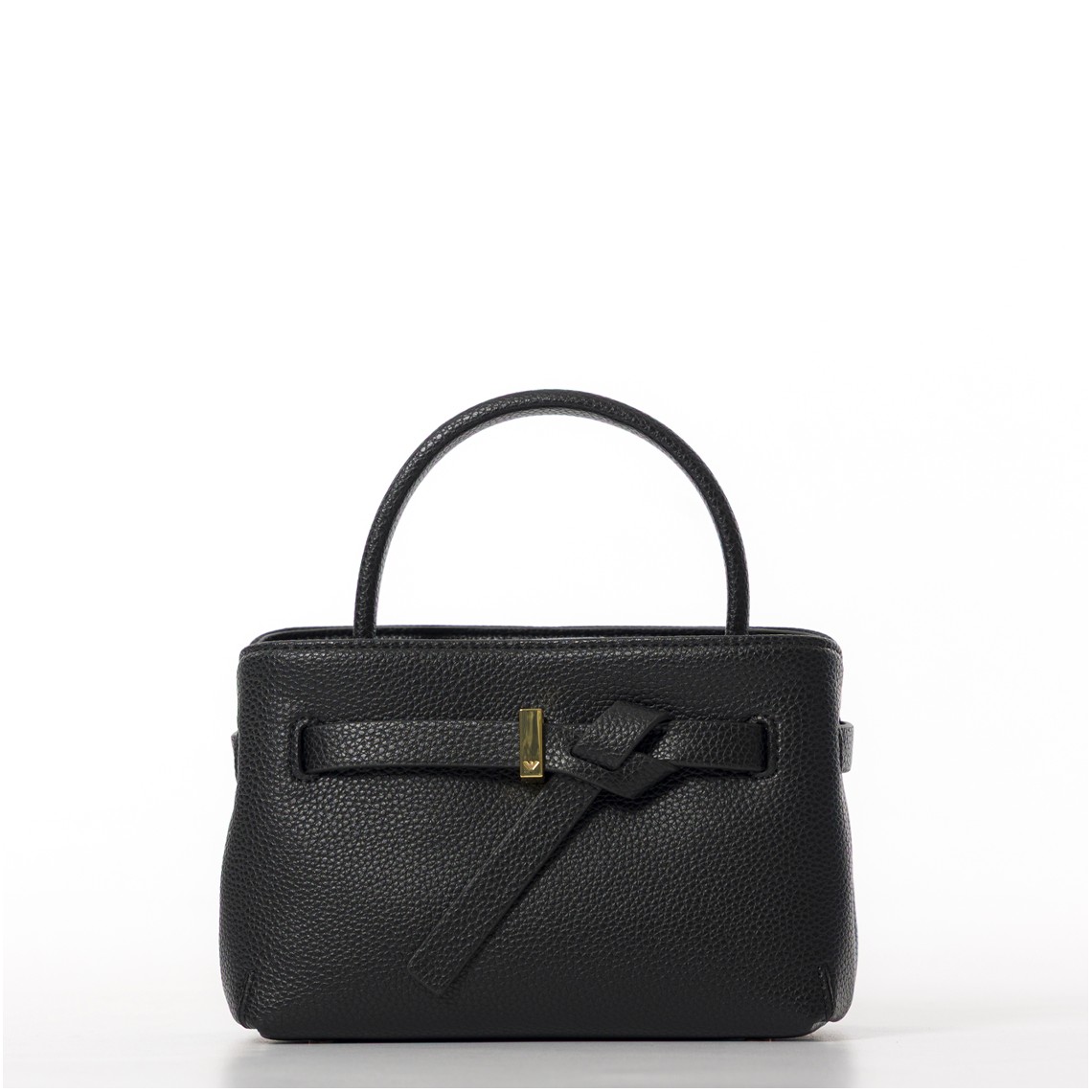 Borsa mini in pelle sintetica a grana Emporio Armani