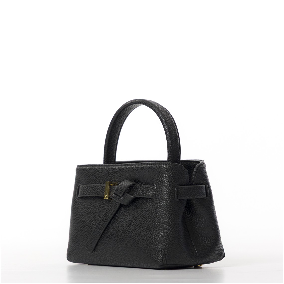 Borsa mini in pelle sintetica a grana Emporio Armani