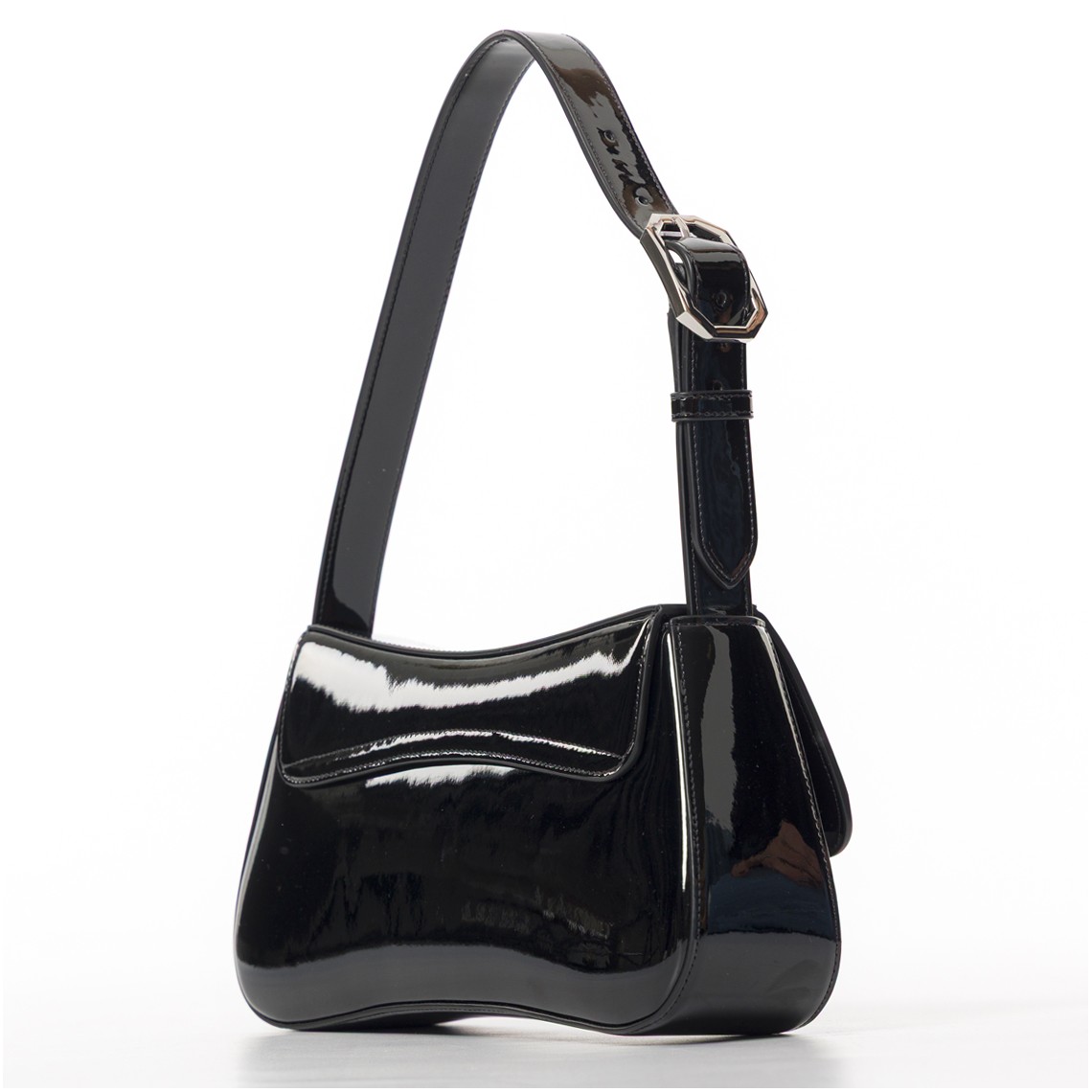 Borsa Emporio Armani in vernice