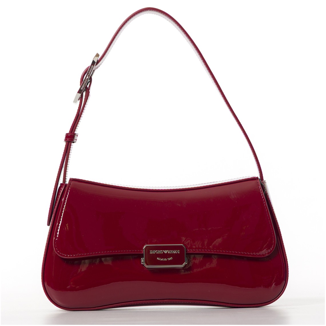 Borsa Emporio Armani in vernice