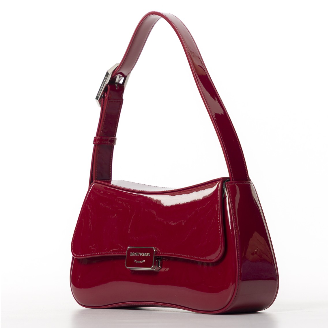 Borsa Emporio Armani in vernice