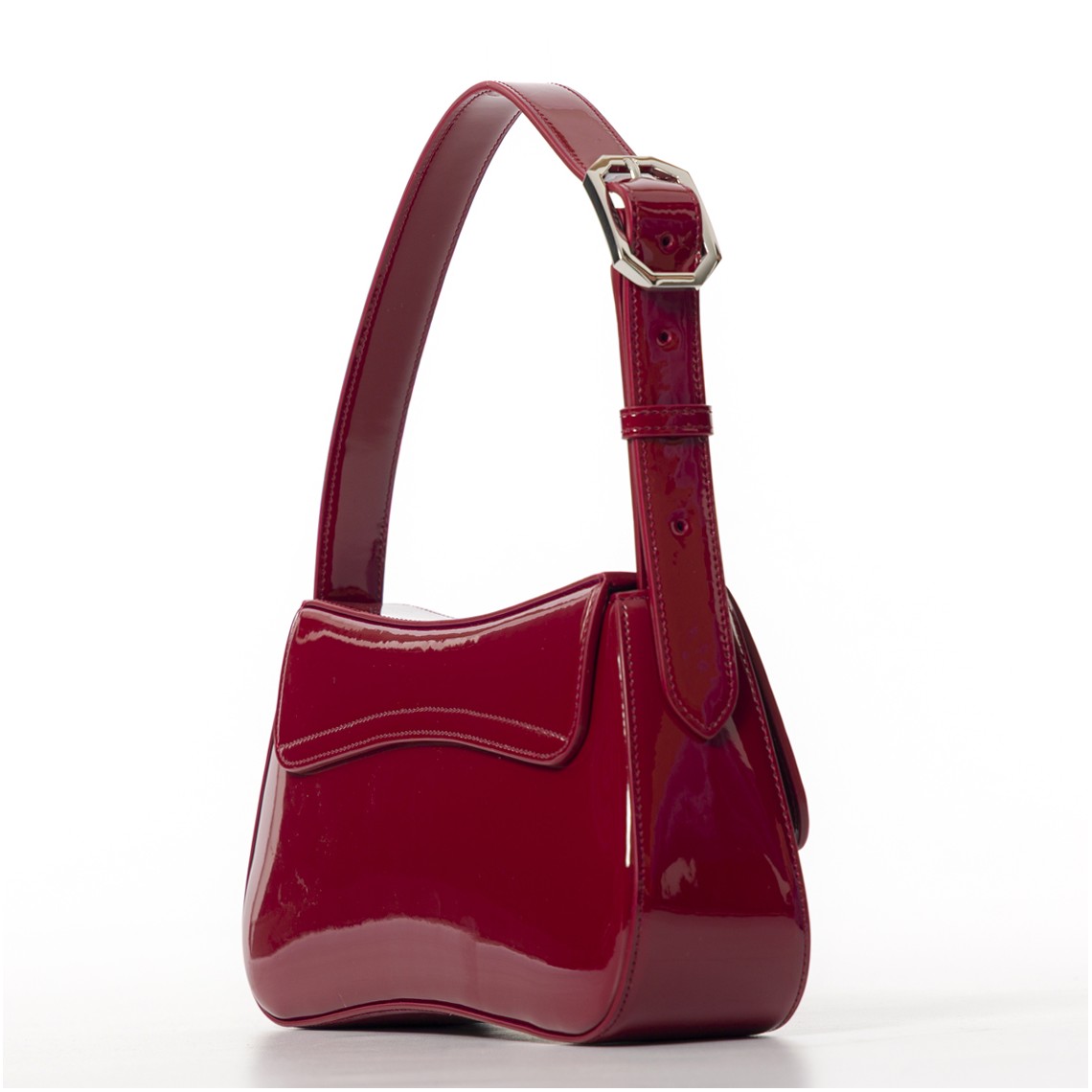 Borsa Emporio Armani in vernice