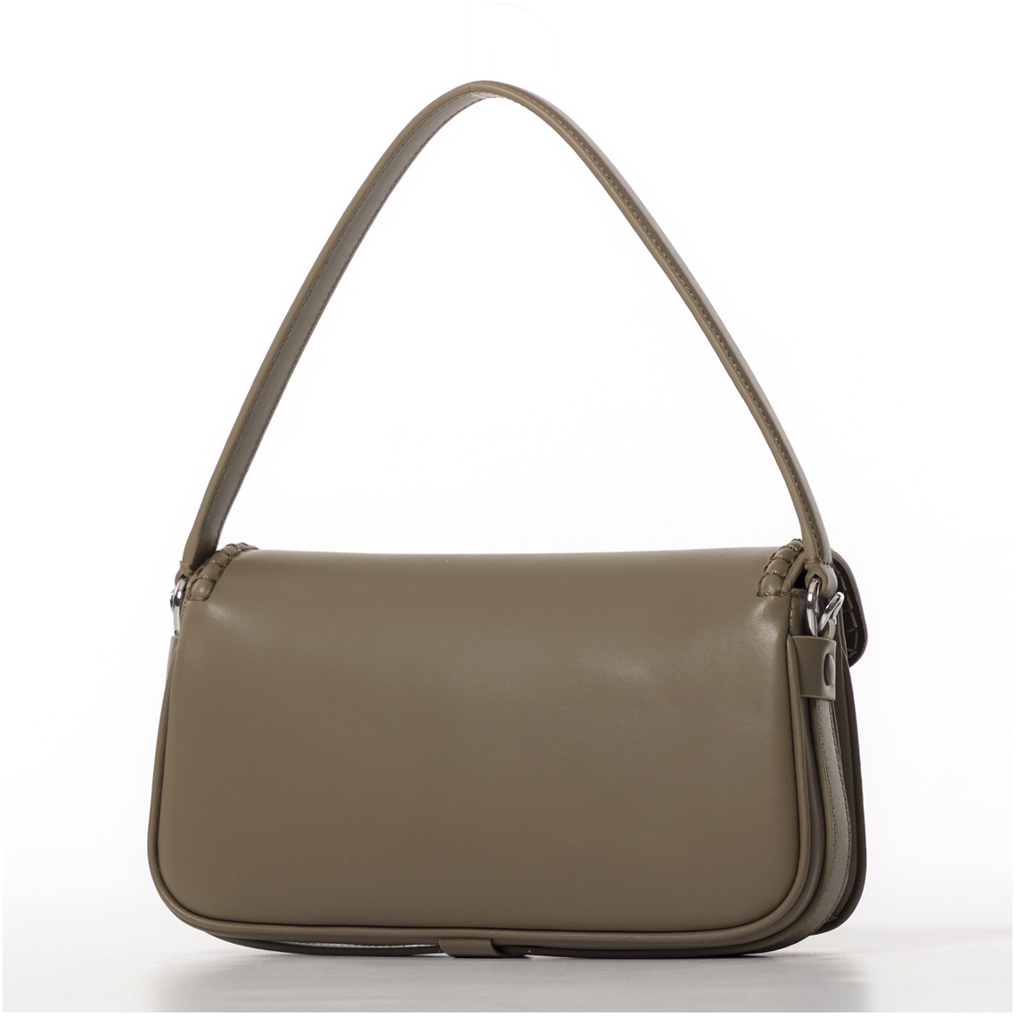 Borsa a mano in pelle bovina Emporio Armani