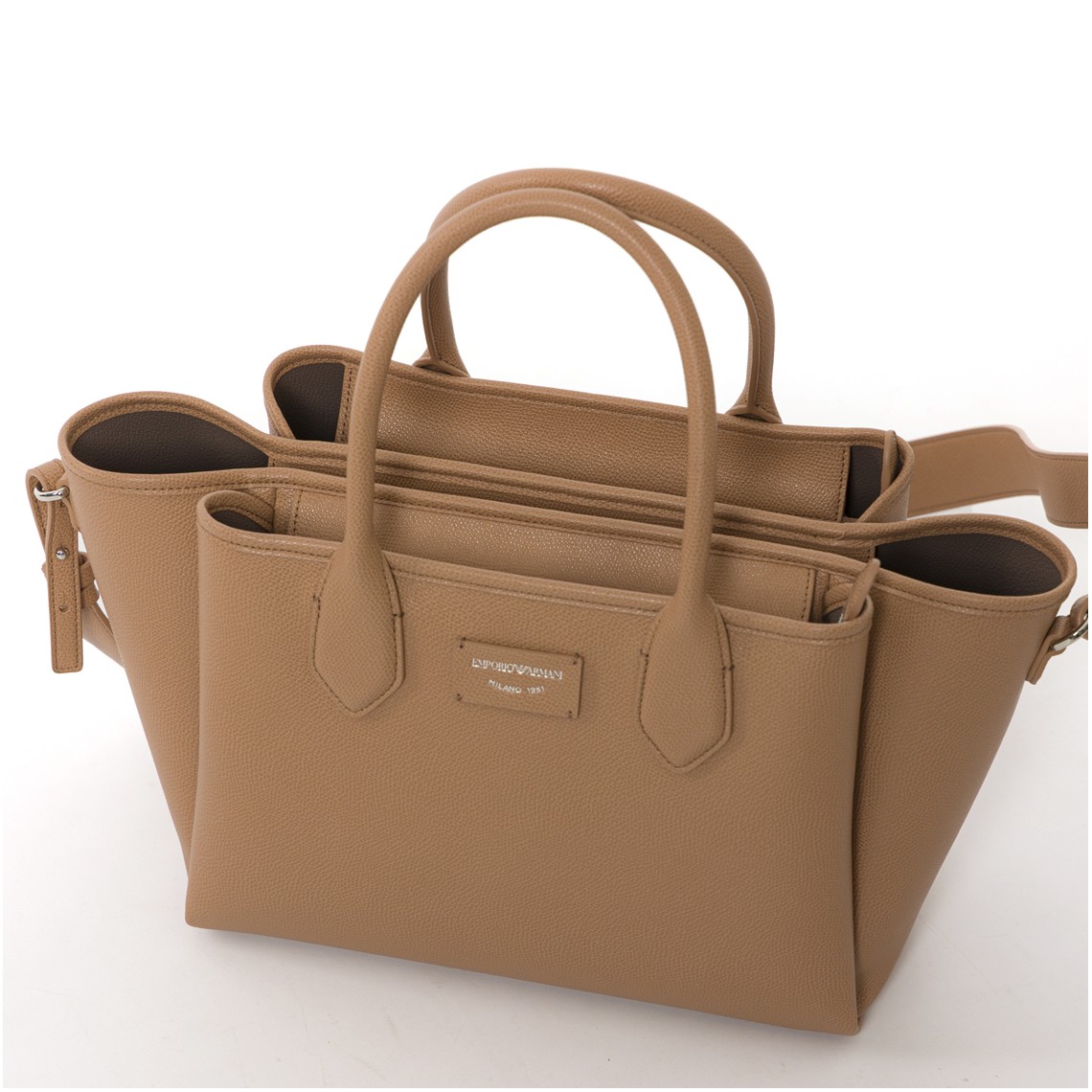 Shopper media finish palmellato Emporio Armani