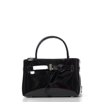 Mini bag Emporio Armani effetto vernice